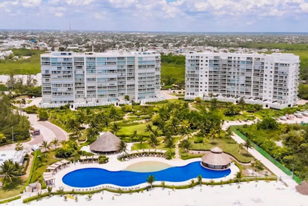 Reef Beachfront 3Bdr Apartment By Casa Paraiso Канкун Екстер'єр фото