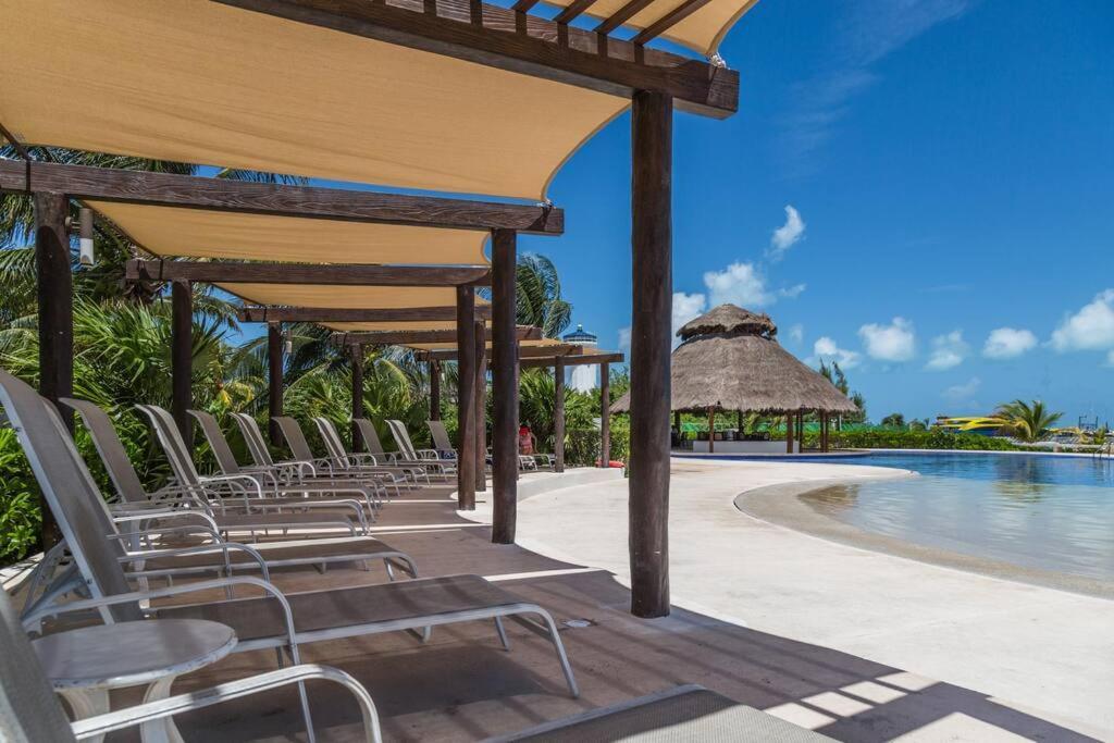 Reef Beachfront 3Bdr Apartment By Casa Paraiso Канкун Екстер'єр фото