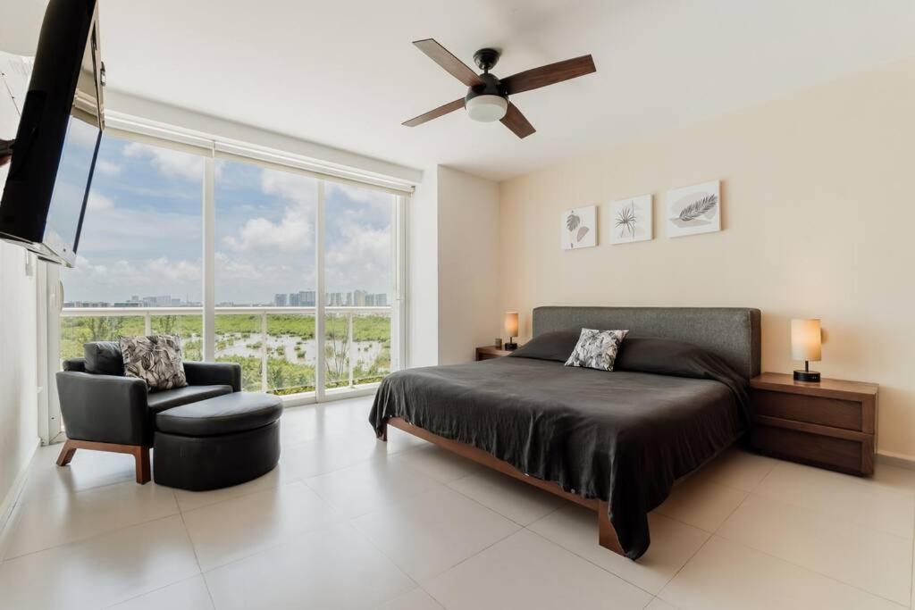 Reef Beachfront 3Bdr Apartment By Casa Paraiso Канкун Екстер'єр фото