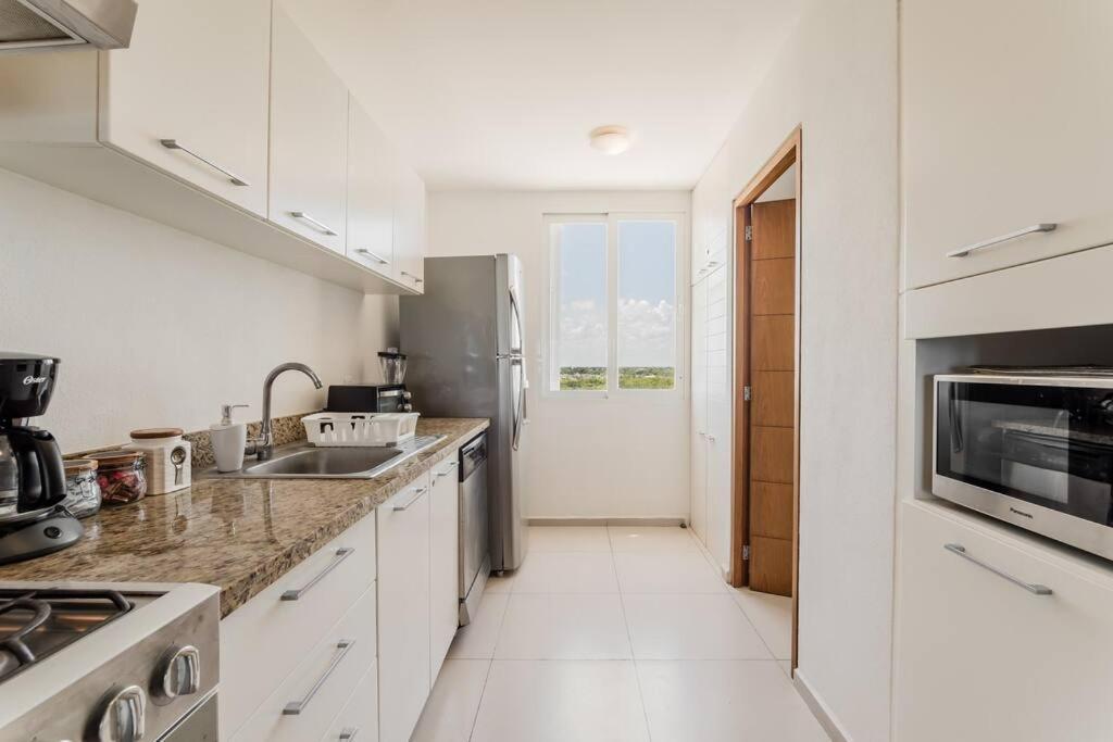 Reef Beachfront 3Bdr Apartment By Casa Paraiso Канкун Екстер'єр фото
